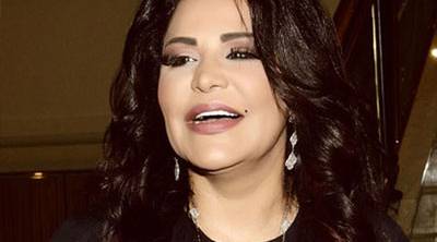 الفنانة احلام تحتفل ببراءة مبارك